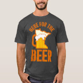 Hier voor de bier in het Shirt van Minnesota (Voorkant)