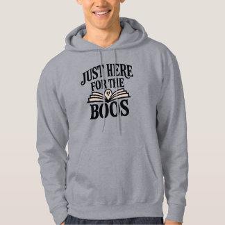 Hier voor de boeken, Halloween boekenliefhebber Hoodie