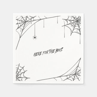 Hier voor de boeken - Halloween servet
