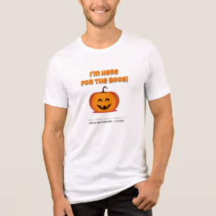 "Hier voor de Boos" 3-D Halloween T-Shirt