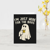 Hier voor de Boos Funny Ghost Halloween Drink Kaart (Gele Bloem)