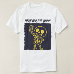 Hier voor de Boos Grappig Skelet Halloween T-shirt
