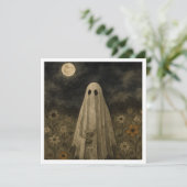 Hier voor de "Boos" Halloween Party Bedankkaart (Staand voorkant)