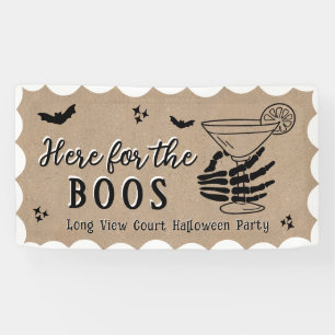 Hier voor de Boos Kraft Kleur Klein Halloween Spandoek