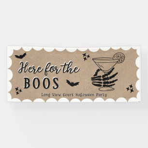 Hier voor de Boos Kraft Kleurrijke Grote Halloween Spandoek