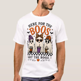 Hier voor de Boos, niet de drank Halloween T-shirt