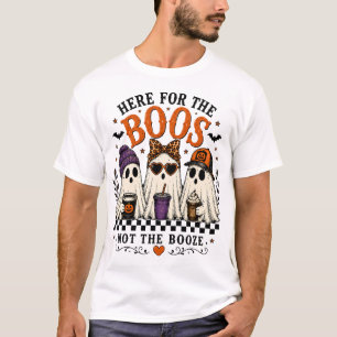 Hier voor de Boos, niet de drank Halloween T-shirt