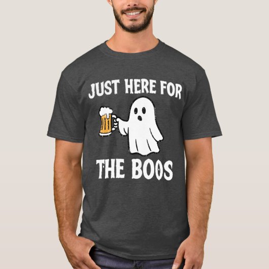 Hier voor de Boos. T-shirt (Voorkant)