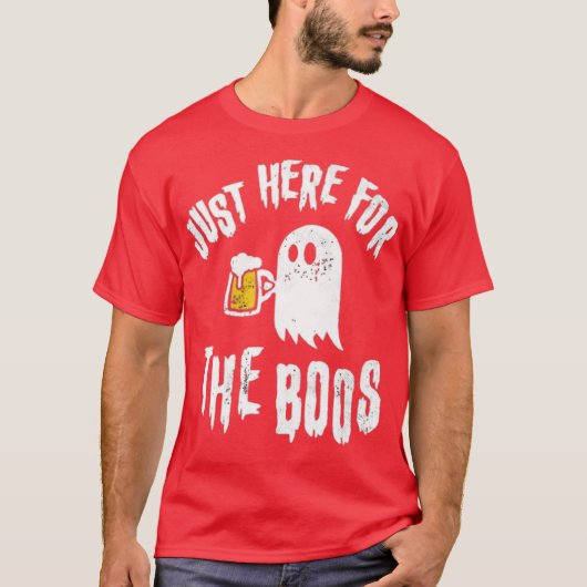 Hier voor de Boos. T-shirt (Voorkant)