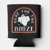 Hier voor de Booze Ghost Halloween Blikjeskoeler (Achterkant)