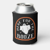 Hier voor de Booze Ghost Halloween Blikjeskoeler (Blikje Achterkant)