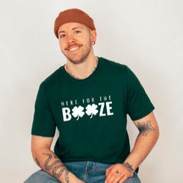 Hier voor de Booze St. Patrick's Day Unisex T-shirt