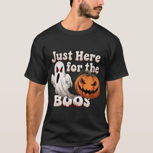 Hier voor de BOS Funny Halloween T-shirt (Voorkant)