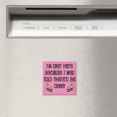 Hier voor de Cake Funny Fridge Magnet (Insitu (Vaatwasser))