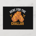 Hier voor de Challah Funny Jewish Hanukkah Bread Briefkaart<br><div class="desc">chanukah,  menorah,  hanukkah,  dreidel,  jewish,  Chrismukkah,  vakantie,  horah,  kerstmis,  challah</div>