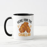 Hier voor de Challah Funny Jewish Hanukkah Bread Mok<br><div class="desc">chanukah,  menorah,  hanukkah,  dreidel,  jewish,  Chrismukkah,  vakantie,  horah,  kerstmis,  challah</div>