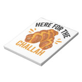 Hier voor de Challah Funny Jewish Hanukkah Bread Notitieblok (Linkerzijde)