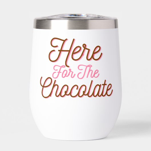 Hier voor de chocolade (Voorkant)