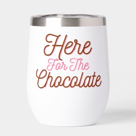 Hier voor de chocolade (Achterkant)