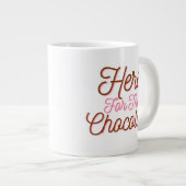 Hier voor de chocolade grote koffiekop (Voorkant rechts)