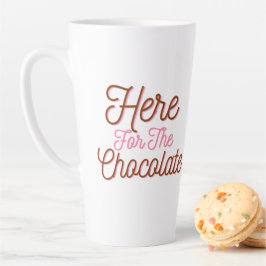 Hier voor de chocolade latte mok