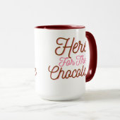 Hier voor de chocolade mok (Voorkant rechts)