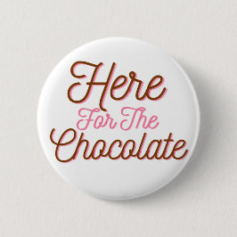 Hier voor de chocolade ronde button 5,7 cm