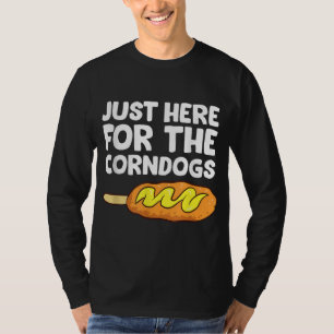 Hier voor de Corn Dogs Funny Corndog T-shirt