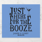 Hier voor de drank likeurfles etiket (Enkel label)