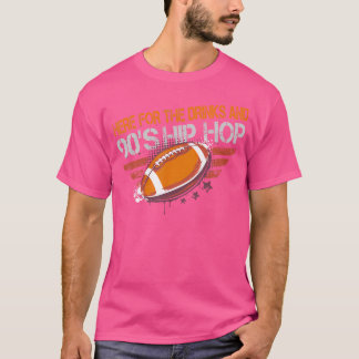 Hier voor de Drinken en 90s hiphop T-shirt