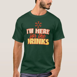 Hier voor de Drinken T-shirt