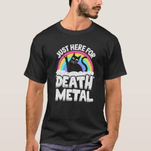 Hier voor de Gothic van de sterrensatan Cat Heavy. T-shirt