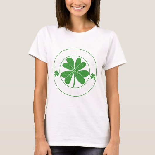 Hier voor de grapjes Funny St. Patrick's Day Manne T-shirt (Voorkant)