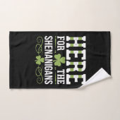 Hier voor de grapjes Iers Ierland St. Patrick Handdoek (Handdoek)