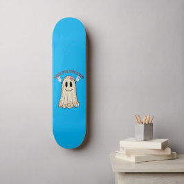 HIER VOOR DE grappige, spookachtige halloween gees Persoonlijk Skateboard