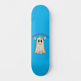 HIER VOOR DE grappige, spookachtige halloween gees Persoonlijk Skateboard