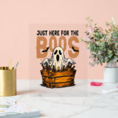 Hier voor de Halloween boeken Acryl Bord (Huwelijk)