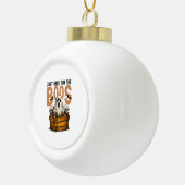 Hier voor de Halloween boeken Keramische Bal Ornament (Rechts)
