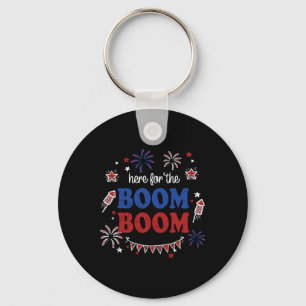 Hier voor de knal knal 4 juli vuurwerk onafhankeli sleutelhanger