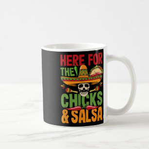 Hier voor de kuikens Salsa Cinco de Mayo kostuum Koffiemok