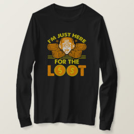 Hier voor de Loot - Gameontwerp T-shirt