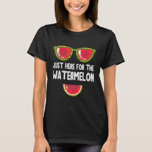 Hier voor de Mannen van Watermeloen T-shirt