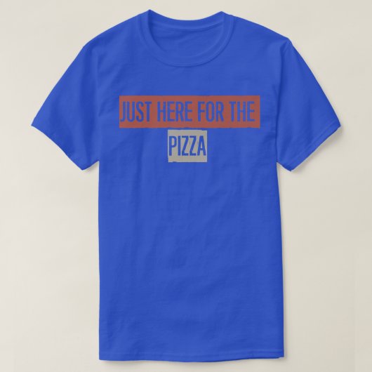 Hier voor de Pizza T-shirt (Design voorkant)