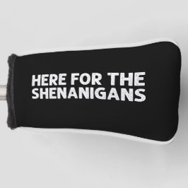 Hier voor de Shenanigans Green St Patrick's Day Golfheadcover