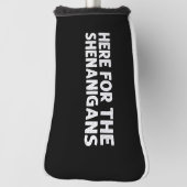 Hier voor de Shenanigans Green St Patrick's Day Golfheadcover (Draai 90)