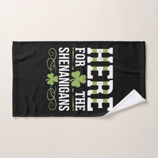 Hier voor de Shenanigans Irish Ireland St. Patrick Handdoek (Handdoek)