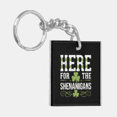 Hier voor de Shenanigans Irish Ireland St. Patrick Sleutelhanger (Voorkant Links)