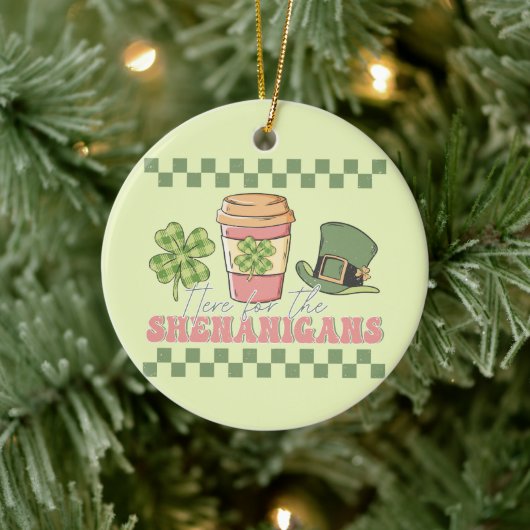 Hier voor de Shenanigans Keramisch Ornament (Boom)