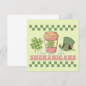 Hier voor de Shenanigans - klaverkoffie (Voorkant / Achterkant)