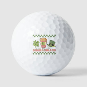 Hier voor de Shenanigans - klaverkoffie Golfballen